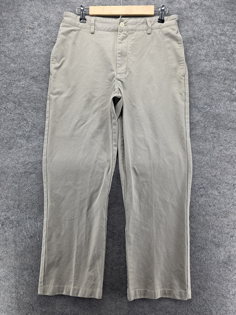 Vineyard Vines Pants Mens 32x30 Beige Chino Club Pant Classic Fit Cotton